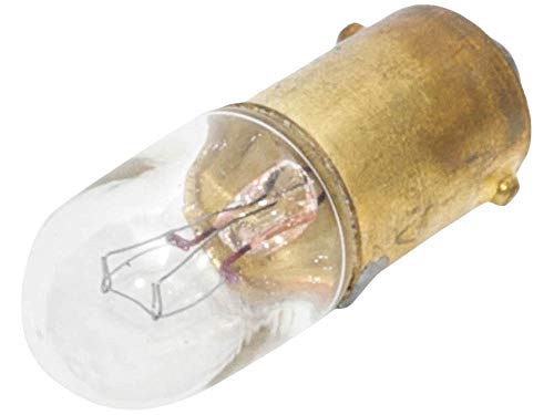 CEC INDUSTRIES 1835 LAMP, INCANDESCENT, MINI BAYONET/BA9S, 55V, 2.75W (5 pieces)