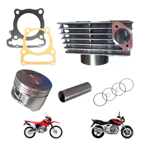 Kit Cilindro Motor Xr 250 Tornado Cbx 250 Twister 2001 A 2008 Hamp Original Honda
