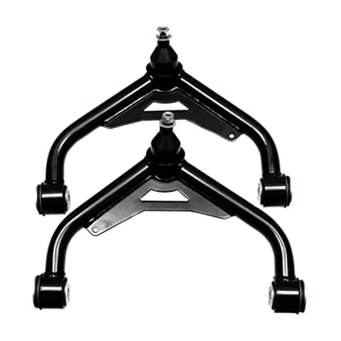HKAUTOPART Front Upper Control Arms 2-4'' Lift Kit for 2001-2010 Chevy Silverado 2500 2500HD 3500 3500HD Pickup 6.0L 6.6L 8.1L V8 Gas & 2001-2010 GMC Sierra 2500 2500HD 3500 3500HD V8 Cover