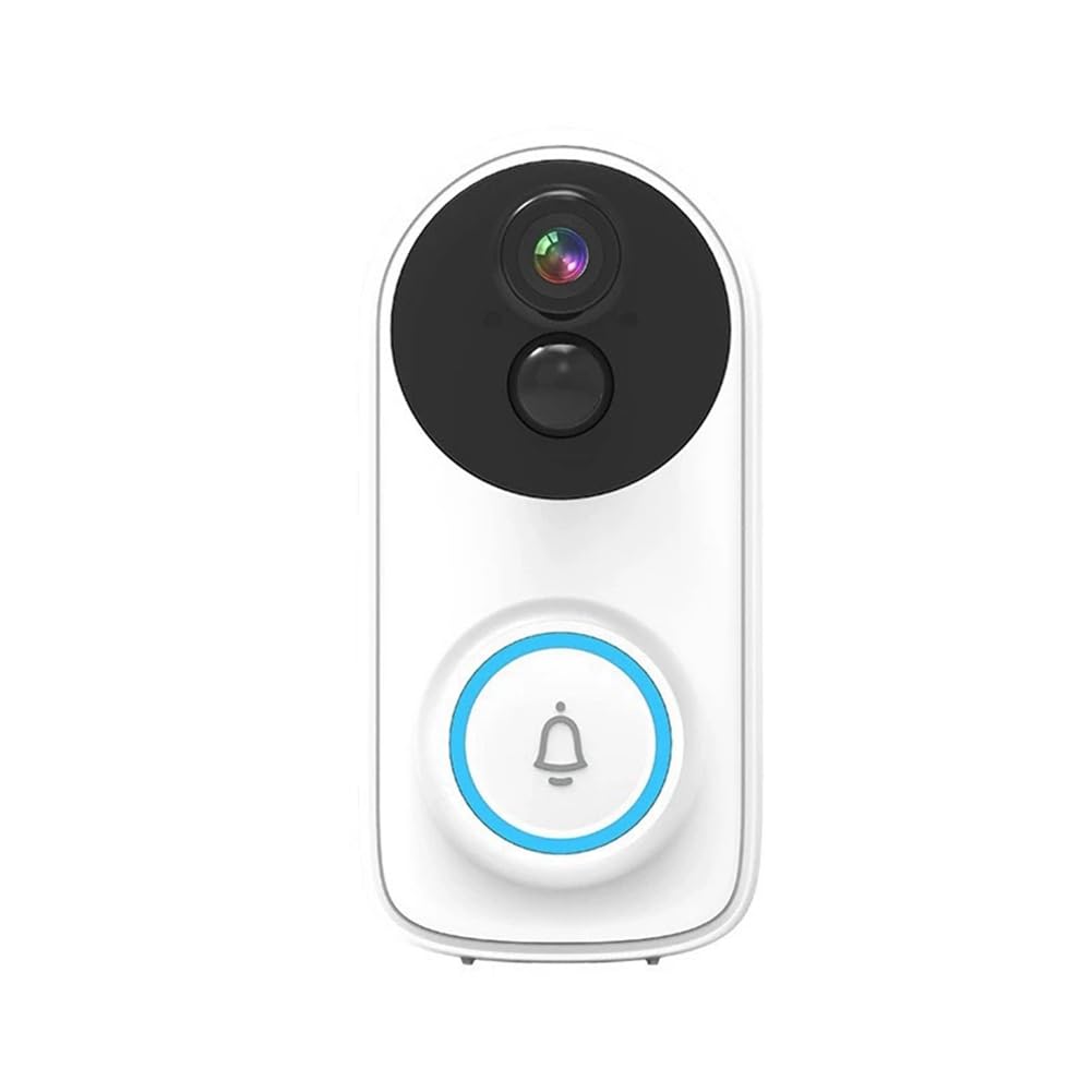 Jnchdghwa As Shown Smart Home Security 3Mp Wifi Ip Doorbell Video Phone Visual Door Viewer Camera Peephole Viewer Icsee App