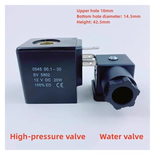 Bobine de vanne d'eau électrovanne 14,5 mm solénoïde de remplacement AC220V - 3