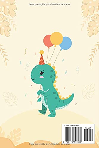 diario escolar 2021-2022: tema dinosauro per bambini e adulti, scuola primaria, calendario, agosto 2