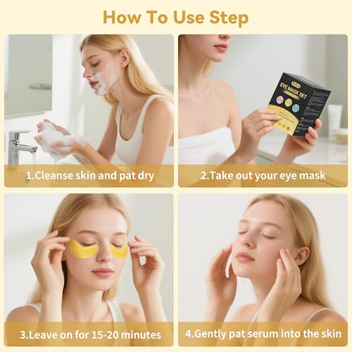 Under Eye Patches 30 Pairs Masks for Dark Circles Puffy Eyes - image 5