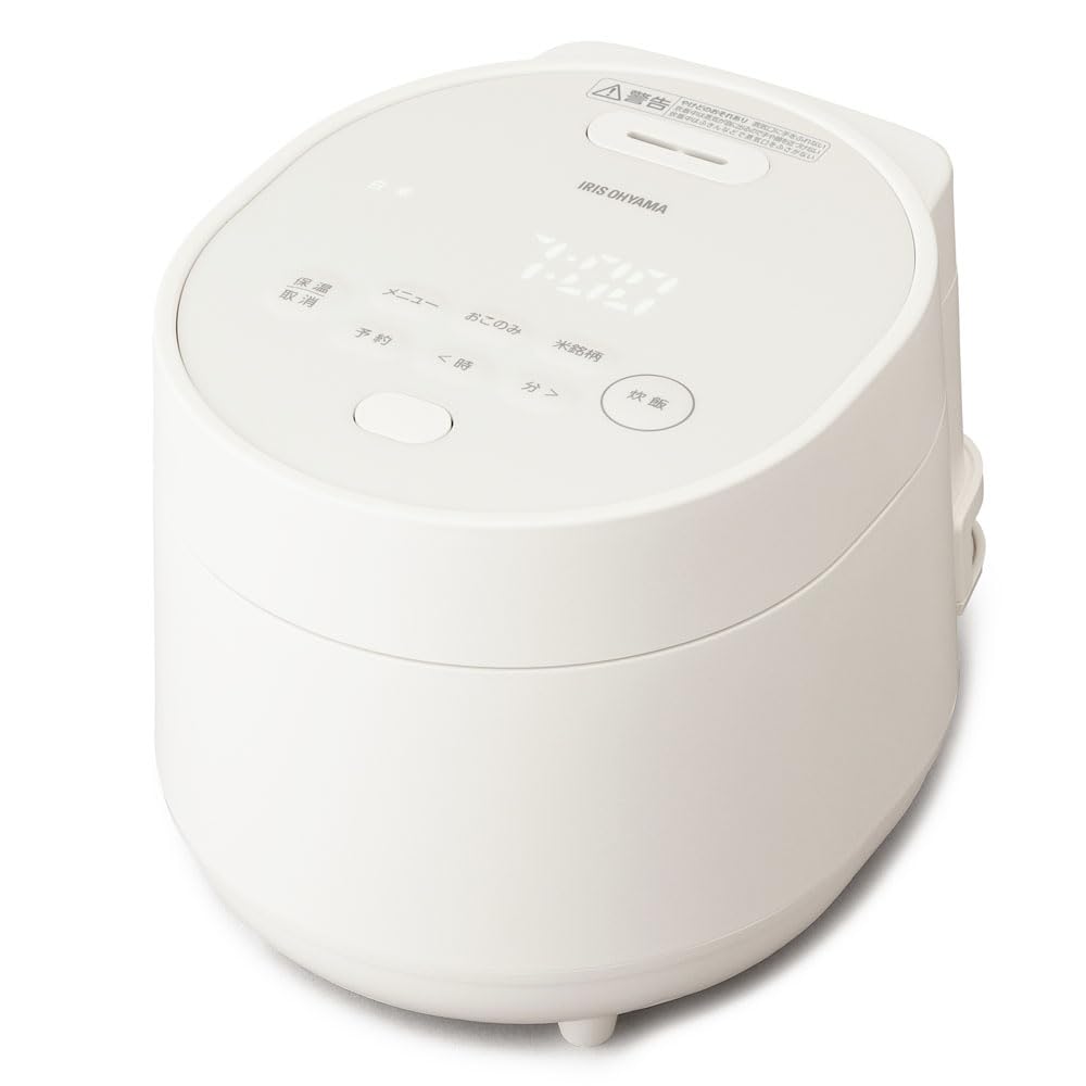 Amazon | アイリスオーヤマ マイコンジャー炊飯器 3合 コンパクト
