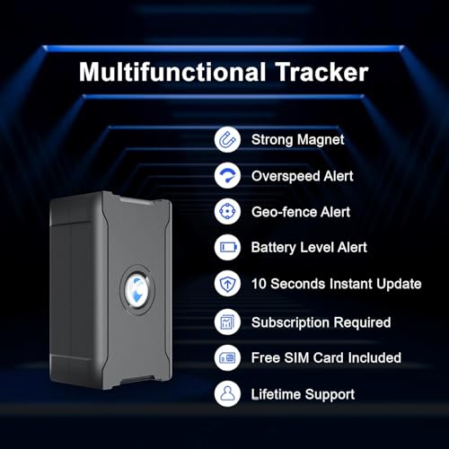 GPS Tracker for Vehicle,Power Finder Vehicle GPS Tracker,up to 30 Days Battery Life,Real Time Location Tracking, Route History, Speed Alerts, Anti-Theft Alarm & Global Coverage - Image 6