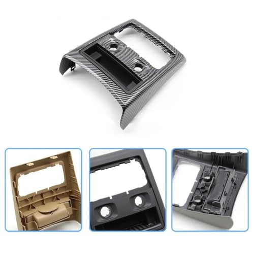 Rejilla de aire premium en color carbón para Serie 3 E90 E91 de PC y ABS 4