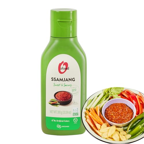 Daesang Korean Ssamjang Sweet & Savoury Fermented Soybean Dipping Sauce for BBQ, Lettuce Wraps & Korean Cuisine