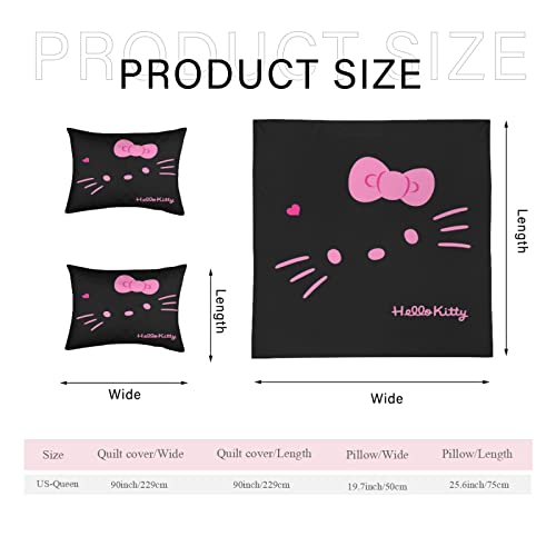 Cartoon Bedding Set Comforter Cover Set 3D Printed Bedding Set For Teens Boys Girs Adults Gift For Bedroom Room Decor (1 Duvet Cover+2 Pillowcases) #TOP6