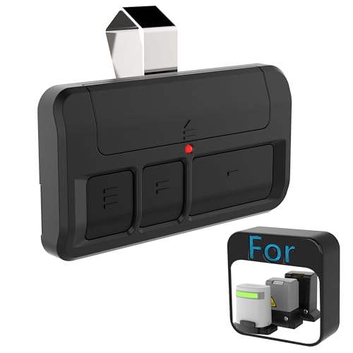 Blütezeit Large-Button Visor Clip Remote 433MHz, 1-Pack Vehicle Remote Control for ME-GO & ME-BG Sliding Gate Openers, 100ft Range Easy Operation for Cars