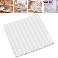 10 Tappetini Antiscivolo Per Frigorifero - EVA Trasparente, 45x29 Cm, 5 Colori, Lavabile