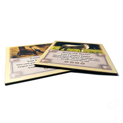 image for Tabletop Monthly Wood for Sheep and Longest Turn Penalty Cards an Unof