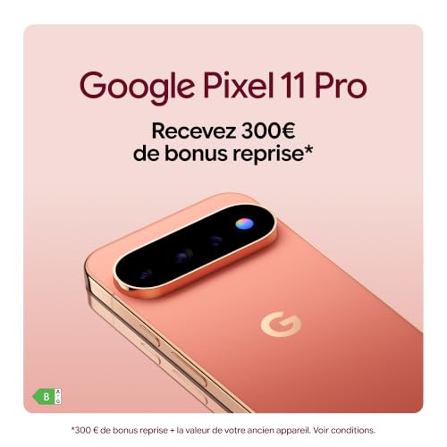 Pixel 11 Pro 6.3 OLED 5G Double SIM Brume - vue 9
