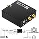 Dac Wandler Konverter Digital Zu Analog Audio Usb Converter Hifi Zen Toslink Zu Analog Stereo Mit Optischem Kabel Pcm/lpcm R/L 3.5mm Jack Für Rme Adi Mqa Smsl Amp Ps3 Ps4 Xbox HDTV Apple Tv