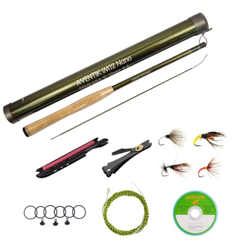 Aventik IM12 Nano 6:4 Action Tenkara Rod Kit 10'8'' 9Sec