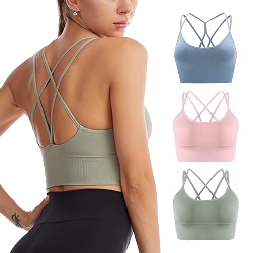 Brasieres deportivos SHEKINI para tus rutinas de entrenamiento y yoga activo