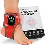 Emsense EMS Fußmassagegerät mit Dreifach‑Technologie zur Förderung der Durchblutung, Elektrischer Fuß‑Massager mit 3 Massage‑Modi & Wärmefunktion für Entspannung & Schmerzlinderung – 1er‑Pack