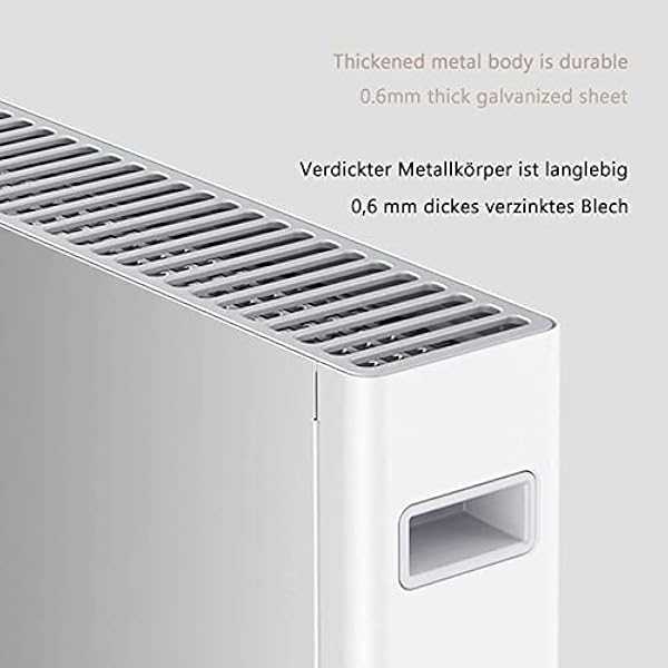 Riscaldatore elettrico con termostato, riscaldatore a convettore rapido, riscaldatore elettrico, riscaldatori a risparmio energetico da 2200 Watt, riscaldatore elettrico mobile, riscaldatore di