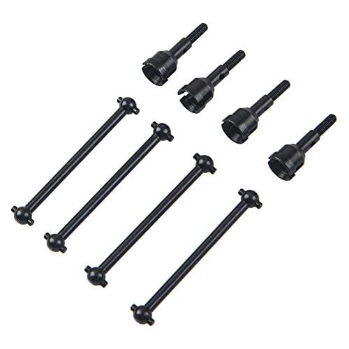 ShareGoo Steel Drive Shaft & Wheel Stub Axle Dogbones Adapter Axle Hub Compatible with WLtoys A959...