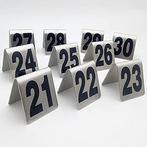Placa de mesa de acero inoxidable para evitar errores de servicio en salas 3