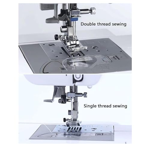 Automatische naaimachine, elektrische borduurmachine 160 ingebouwde ontwerpen, naaisnelheid: 0-650 tpm/2 soorten borduurframes (100 x 100 mm/100 x 235 mm), voor professionals - Image 6
