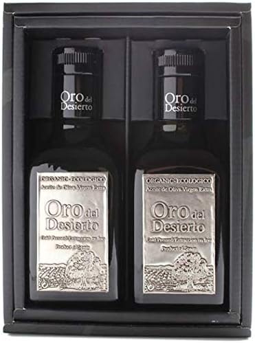 Amazon オロ デル デシエルト250ml2本セット オリーブオイル アルベキーナ クパージュ Oro Del Desierto オリーブオイル 通販