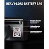 Ebike battery bag,LiFePO4 Lithium Battery Fireproof Bag,Large Capacity Explosion-proof Lipo Battery Safe Bag for Charging and Storage,Compatible with Super73(19.2 * 4.3 * 7in)