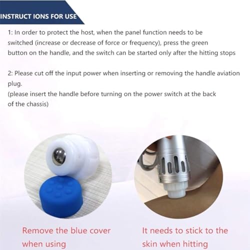 Máquina de terapia por ondas de choque, ajuste de nivel de energía 5mj-250mj y frecuencia de salida 1hz-16hz, para alivio de dolor y tratamiento ED miniatura 6