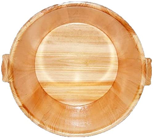 Bañera de pies de madera para spa y masaje miniatura 7