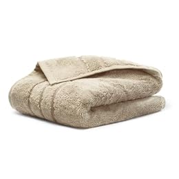 Cariloha Bamboo Viscose Hand Towels – 16x30 Plush Quick Dry Towels – Turkish Cotton & Bamboo Viscose Blend – Luxury Hotel Hand Towel – Odor Resistant – Stone