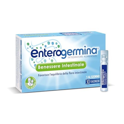 Enterogermina Benessere Intestinale, Fermenti Lattici Probiotici, Integratori Adulti e Bambini 3+...