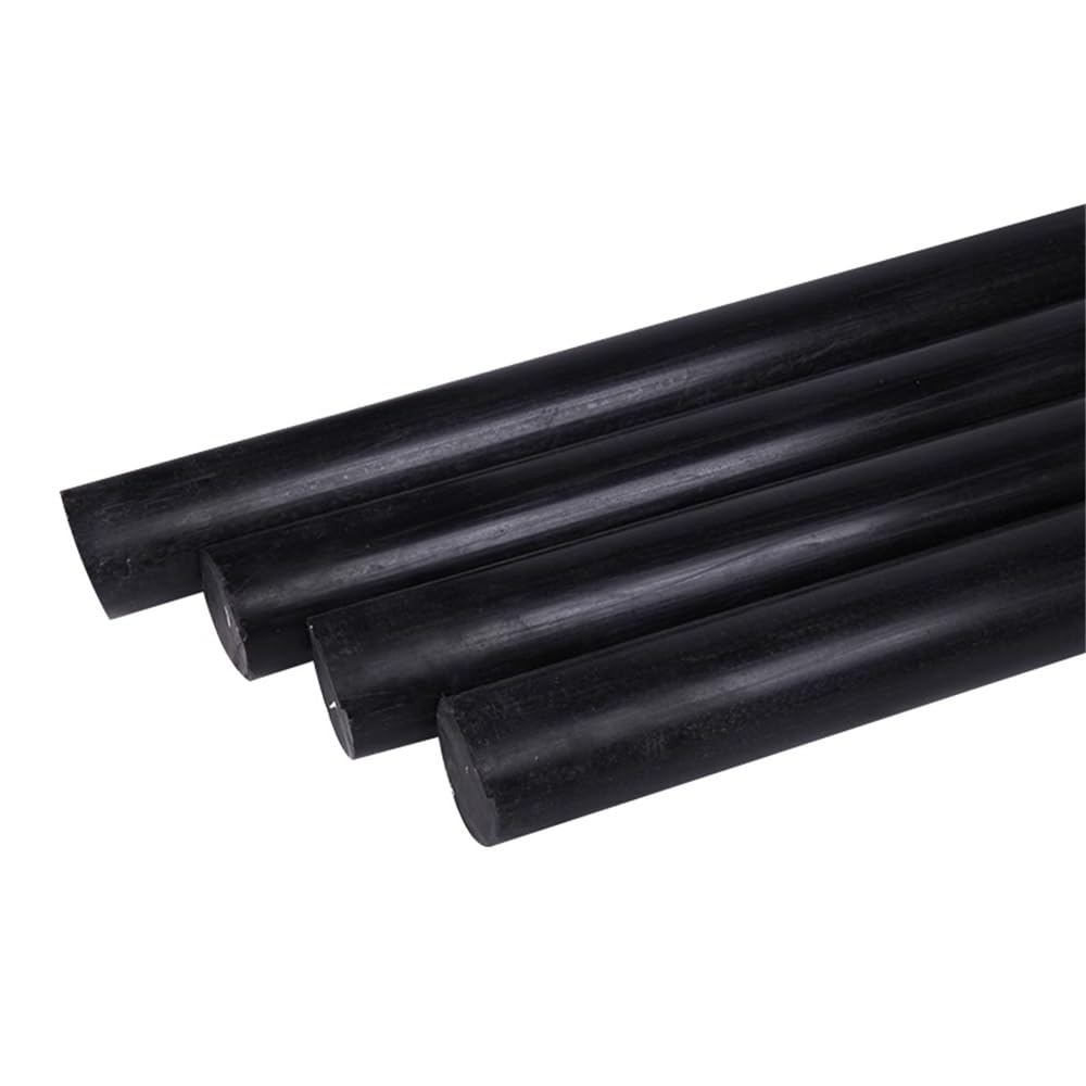 Barre di gomma premium, barra di gomma naturale nera, diametro 21-150 mm, asta in gomma nitrilica solida resistente all'olio, asta tonda in NBR altamente elastica, 1 pz (50x500 mm)(100x100mm)