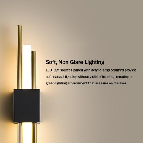 Luz de pared sin cables para dormitorio con interruptor táctil led 3