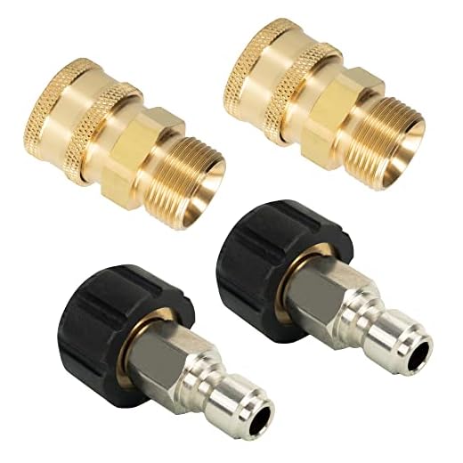LIULO Tool 4 Pack Pressure Washer Kit