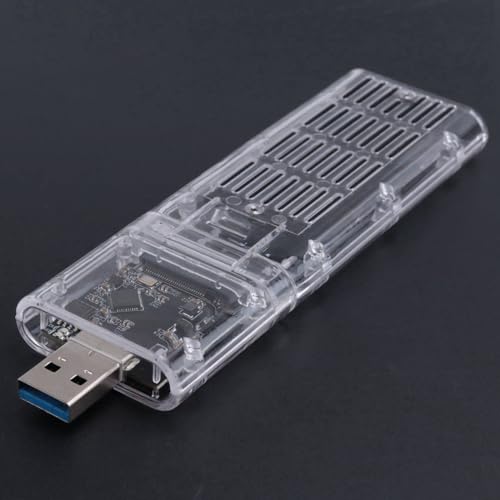 Caja externa para SSD M.2 NGFF USB 3.0 2 piezas miniatura 4