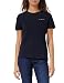 Produktbild Tommy Hilfiger Damen T-Shirt Kurzarm 1985 Rundhalsausschnitt, Blau (Desert Sky), L