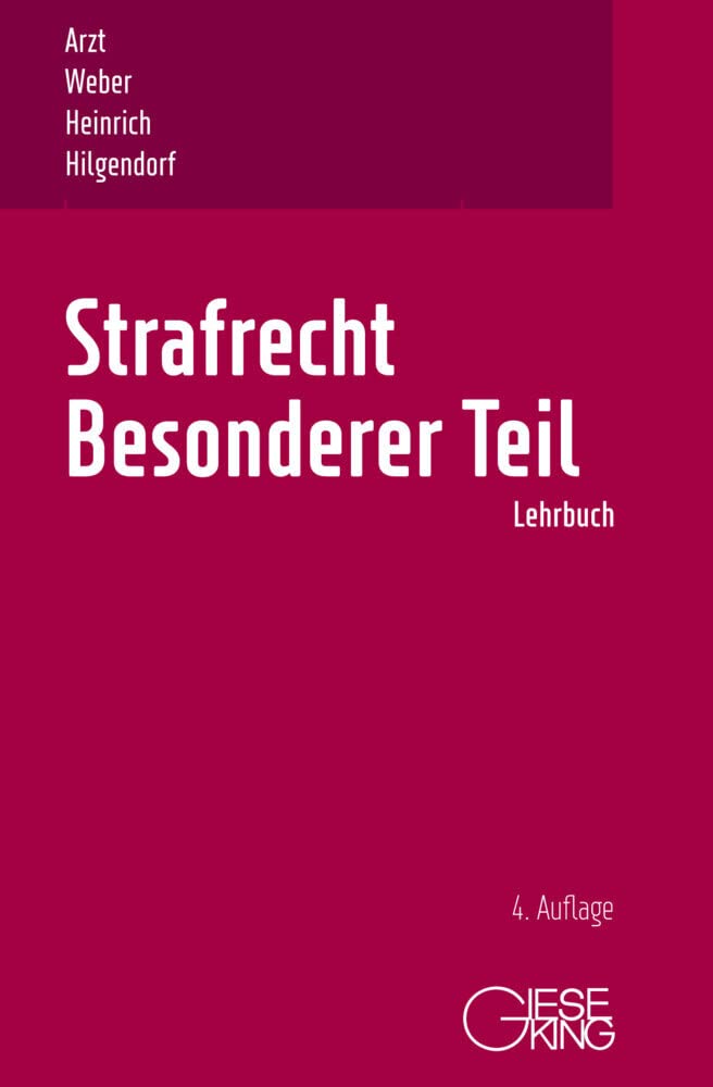 Strafrecht, Besonderer Teil: Lehrbuch