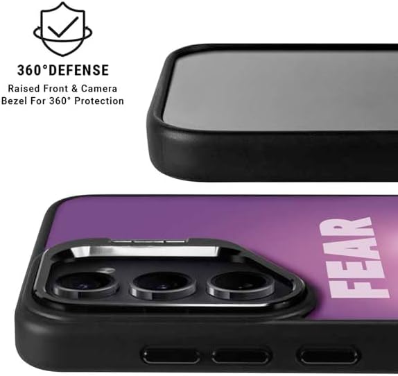 Skinit Kickstand Phone Case Compatible with Galaxy S25 Ultra - Officially Licensed Disney Inside Out Fear Portrait Design