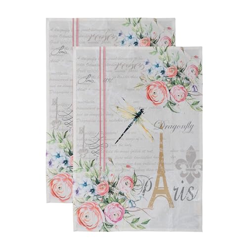 Maison d' Hermine Kitchen Towels Set of 2 100% Cotton 27.50