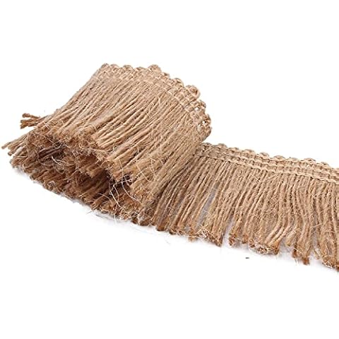 Yalulu 5 Meters Jute Lace Ribbon Cover
