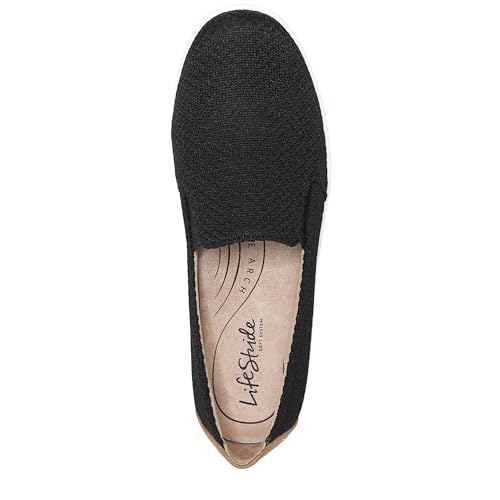 Life Stride Womens Next Level Sneaker Black Fabric 7 M by LifeStride - Image 6