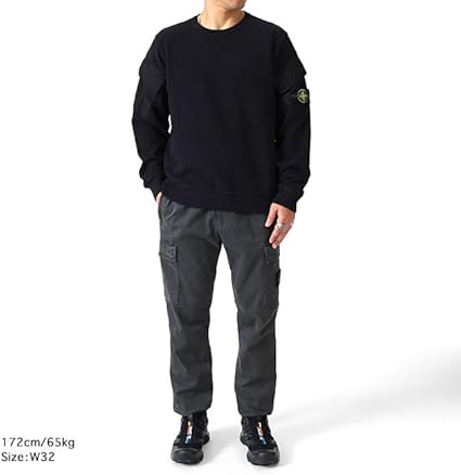 も*り様 Stone  ガーメントダイ　ブラックカーゴパンツ 8xv5LXrGkpkL.jpg?width=768