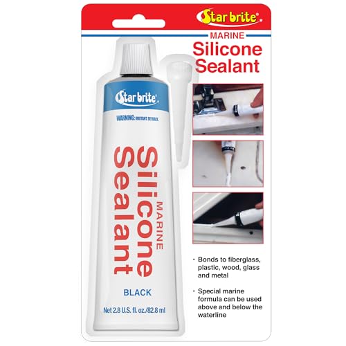 STAR BRITE Marine Silicone Sealant White - Waterproof