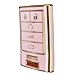 WENHENI Keyless Entry Systems Key for Cadillac Key Fob Cover Shell with Keychain Fit for Cadillac Escalade SRX CTS ATS XTS DTS STS 2008-2015 Smart Key (Gold-Pink)