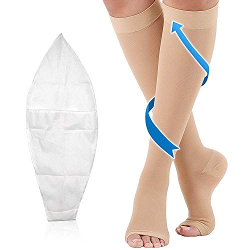Compression Socks 2030mmHg Ankle Relief for Nurses, Travelers