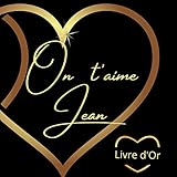 Livre d'or Jean: Jean (livre d'or personnalisé)