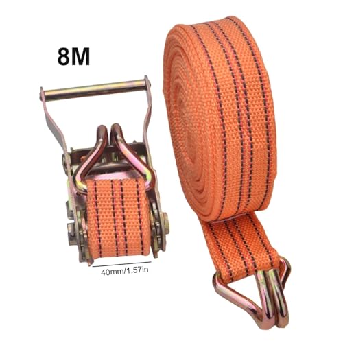 Tensor de carraca con garra de amarre engrosada y cinturon de apriete de 40mm 2