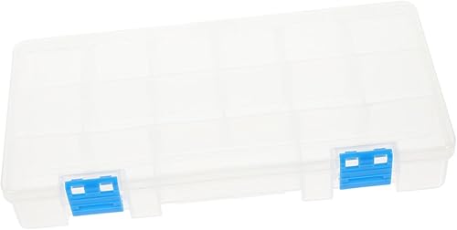 DOITOOL Caja de almacenamiento de piezas electrónicas Caja organizadora de herramientas multiusos para escritorio