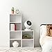 IRIS CX-2 Wood, Bookshelf Storage Shelf, Bookcase, 2-Tier, White
