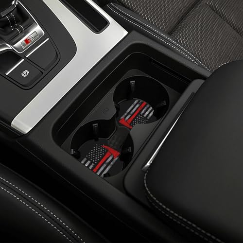 Portavasos para carro 2 unidades diseño fuego negro miniatura 5