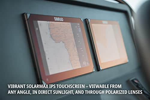 Simrad Nsx 3009 - Chartplotter Fish Finder (No Transducer) With C-Map Discover X Charts, Black #TOP6